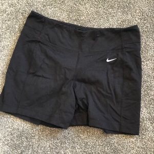 Nike fitted workout shorts